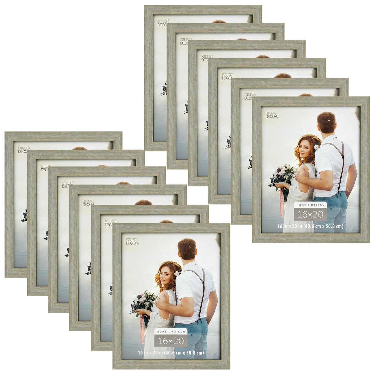 12 Pack: Gray Barnwood Frame, Home Collection by Studio Décor®